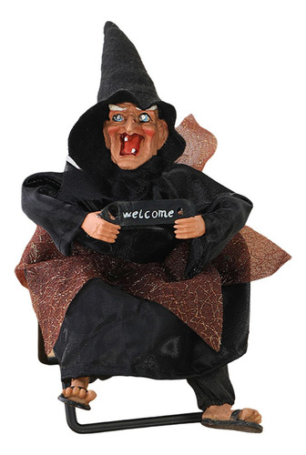 Nuevo Adorno De Pateando For Halloween, Estatua De , Gris
