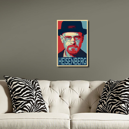 Cuadro Breaking Bad Walter White Heisenberg Netflix Diy Rx8p