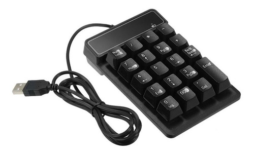 Mini Teclado Numérico Usb Con Cable, 19 Teclas, Numérico Dig