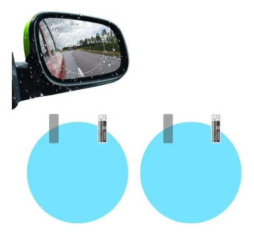 Laminas Espejo Retrovisor Anti Lluvia - Pack 10 Unidades