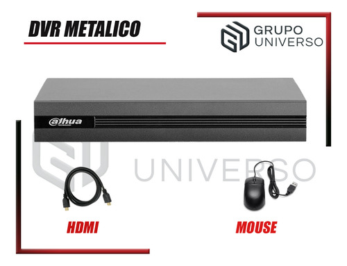 Cámaras Seguridad Dahua Kit 4 Full Hd 02 Cámaras Audio 2tb