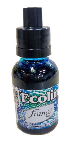 Acuarela Líquida, Ecolin X 30 Ml, Azul Primario Franco Arte