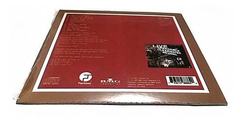 Creedence Clearwater Revival Cd: Live In Europe Edición Limitada