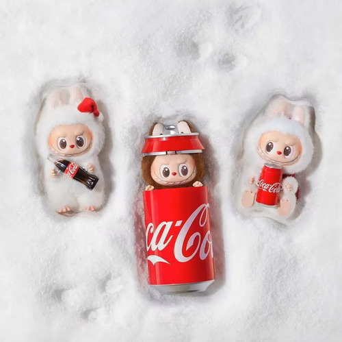 Cx2 Labubu Lata Coca Cola Labubu Secreto The Monsters