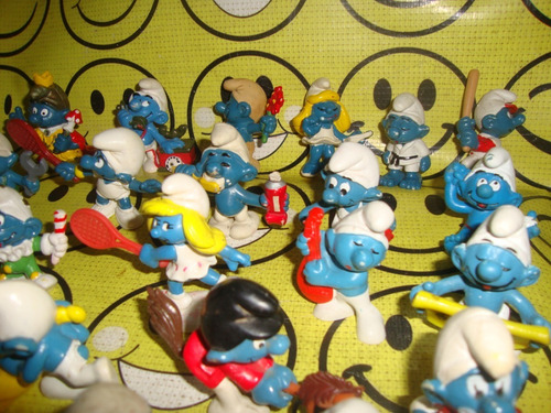 Pitufos Peyo Figuras Originales 2 Por $350 (Usado)