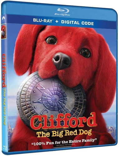 Clifford El Gran Perro Rojo | Blu Ray + Dig. Película Nueva