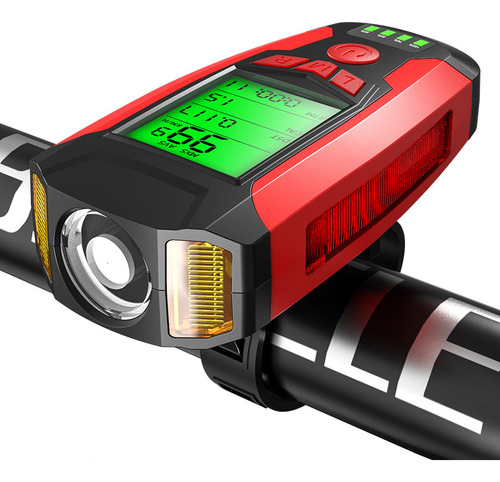 Indicador De Batería Multifunción Para Luces De Bicicleta