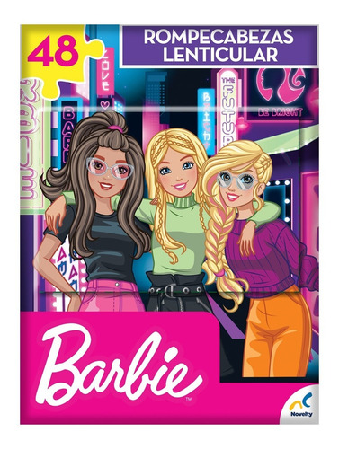 Rompecabezas Especial Lenticular Barbie, Caja Cartón