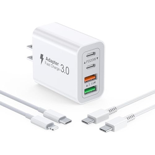 Bloque De Carga Usb De 40w, Adaptador De Alimentación Hpy77