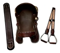 Comprar Kit Sela Crioula Loro Trava Cu002F Estribos+barrigueira Neoprene