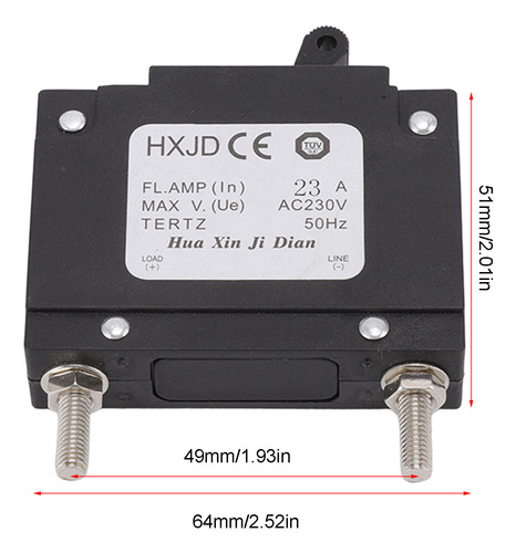 Interruptor Circuit Breaker Para Generadores De Gasolina