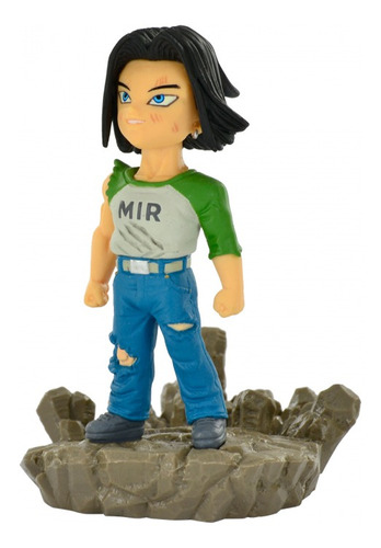 Action Figure Dragon Ball Super Android N 17 Diorama Wcf