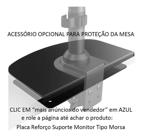 Imagem 8 de 8 de Suporte Monitor Duplo