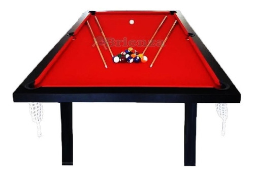 Mesa De Pool Profesional + Ping Pong + Comedor + Accesorios
