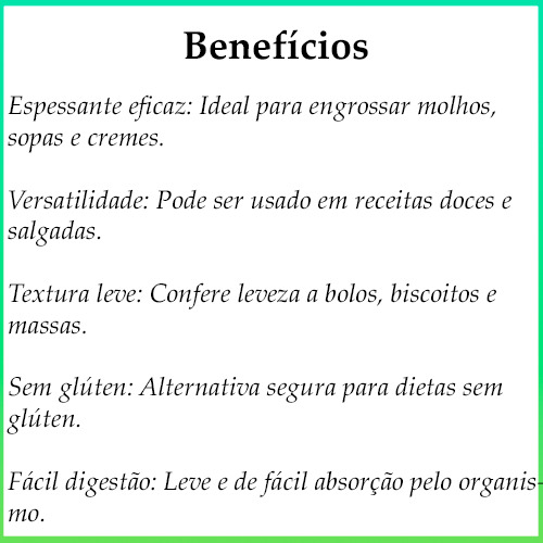 Amido De Milho De 1kg Empório Naturalys