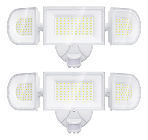 Paquete De 2 Luces Led De Sensor De Movimiento De 100 W...