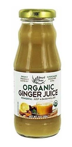 Edward & Sons - Jengibre Orgánico Jugo - 7 Fl. Onz.