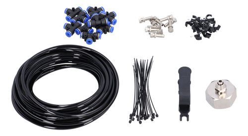 Sistema De Riego Por Goteo 10m Garden 10pcs Manguera De Boqu