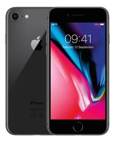 Apple iPhone 8 64 Gb Negro Reacondicionado Grado A (Reacondicionado)