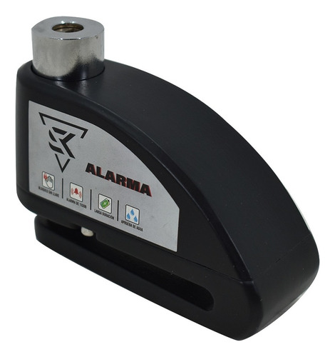 Candado De Seguridad Para Disco Con Alarma 110db Antirrobo