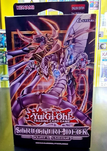 Structure Deck Cyber Strike Yugioh Inglés