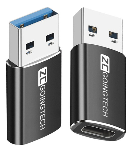 2 Pzs Adaptador Otg Usb Tipo C Hembra A Usb 3.0 Macho 5gbps