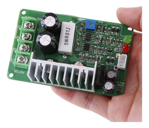 12v/24v/36v 15a Pwm Dc Motor Controlador De Velocidad Regula