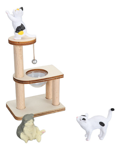 Mz Conjunto De Brinquedos Para Casa De Bonecas E Árvore