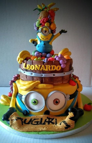 Torta Minions Mi Villano Favorito -- Pedidos Express!