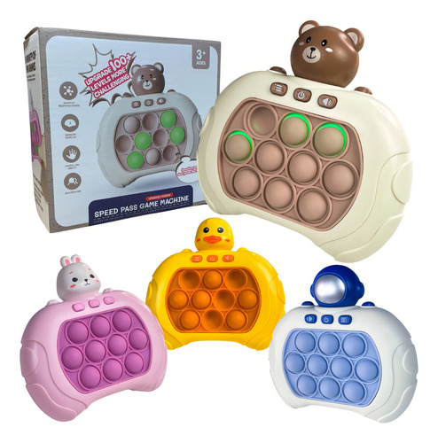 Consola de juegos Quick Push Electronic Popping, colores surtidos
