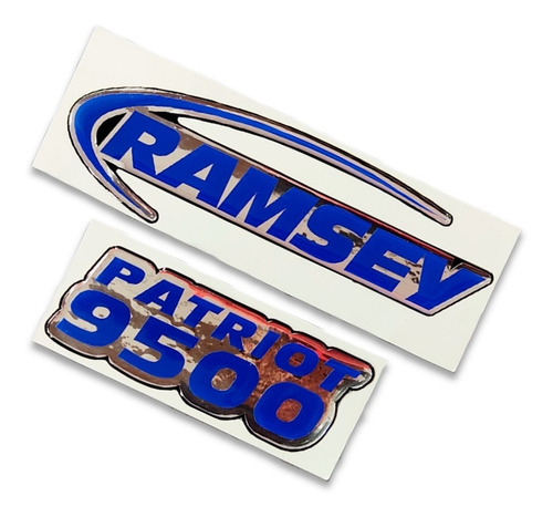 Emblema Resinado Ramsey Diseño Original