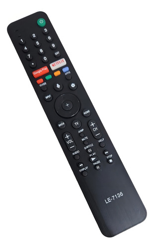 Mando a distancia compatible para Sony Smart Led Google Play TV