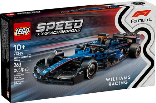 Lego® Speed Champions Auto De Carreras Williams Racing Fw46 F1® 77249; Kit De Vehículo Armable