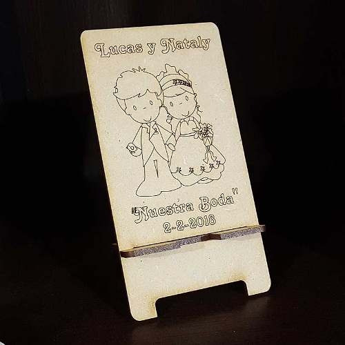 30 Porta Celular Souvenir Casamientos Fibrofacil Boda 