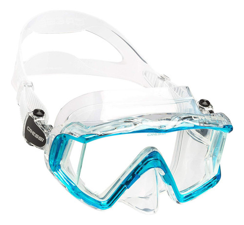 Cressi Pano 3 & Supernova Dry Aguamarina Transparente/trans