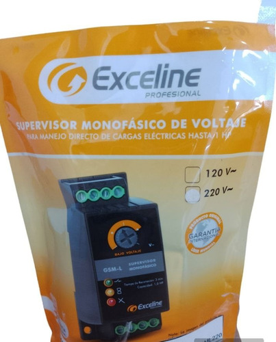 Supervisor Monofásico Para Cargas Eléctricas 220v Exceline