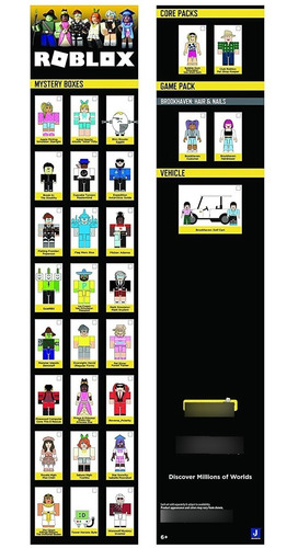 Imagen 5 de 7 de Roblox Original Muñeco Figura Misteriosa Sorpresa Colección