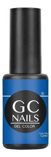 Gel De 1 Paso Semipermanente, Gc Nails, Elige Tus Colores Color 4 Azul Indigo