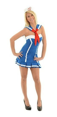 Disfraz Mujer - Sexy Sailor Costume Naval Uniform Military C