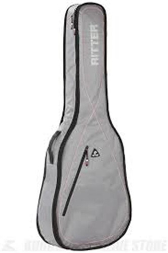 Funda Ritter Performance Guitarra Acustica Gris Rgp2