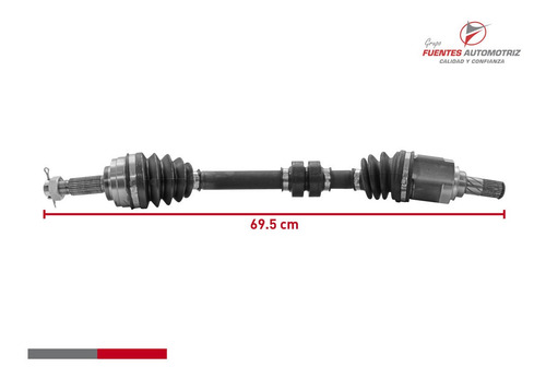 Kit 2 Flecha Homocinetica Pil Cop Std Versa 1.6 2022 S/abs