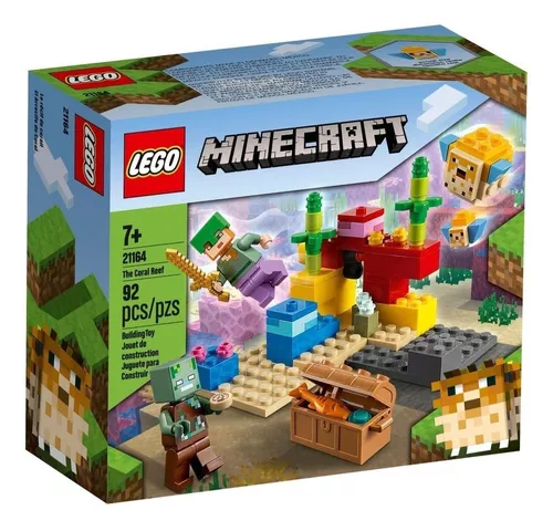 Bloques para Lego Minecraft The reef 92 piezas en