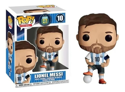 Funko Pop! Lionel Messi 10 Argentina Futbol Soccer