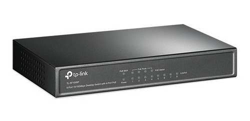 Switch Tp-link Tl-sf1008p 8 Puertos 10/100 Mbps 4 Ptos Poe