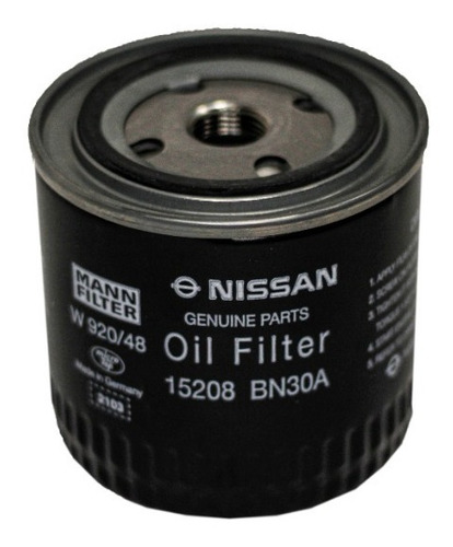 Filtro De Aceite Para Frontier Nissan Diesel