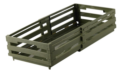 Cesta De Almacenamiento Organizadora De Armario, Verde