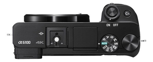 Sony Alpha 6100 Kit ILCE-6100Y mirrorless cor preto