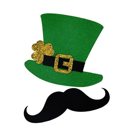 Sombrero Recortado Del Día De San Patricio Decoración Cortad