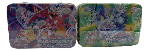 Lata De Cartas De Pokemon Scarlet Y Violet Paradox Rift