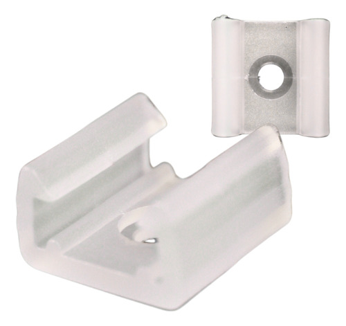 Kit 10 Presilha P/fixação Mangueira Led/fita Cob Chata 11mm